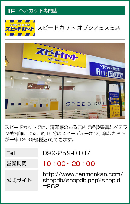 スピードカット　